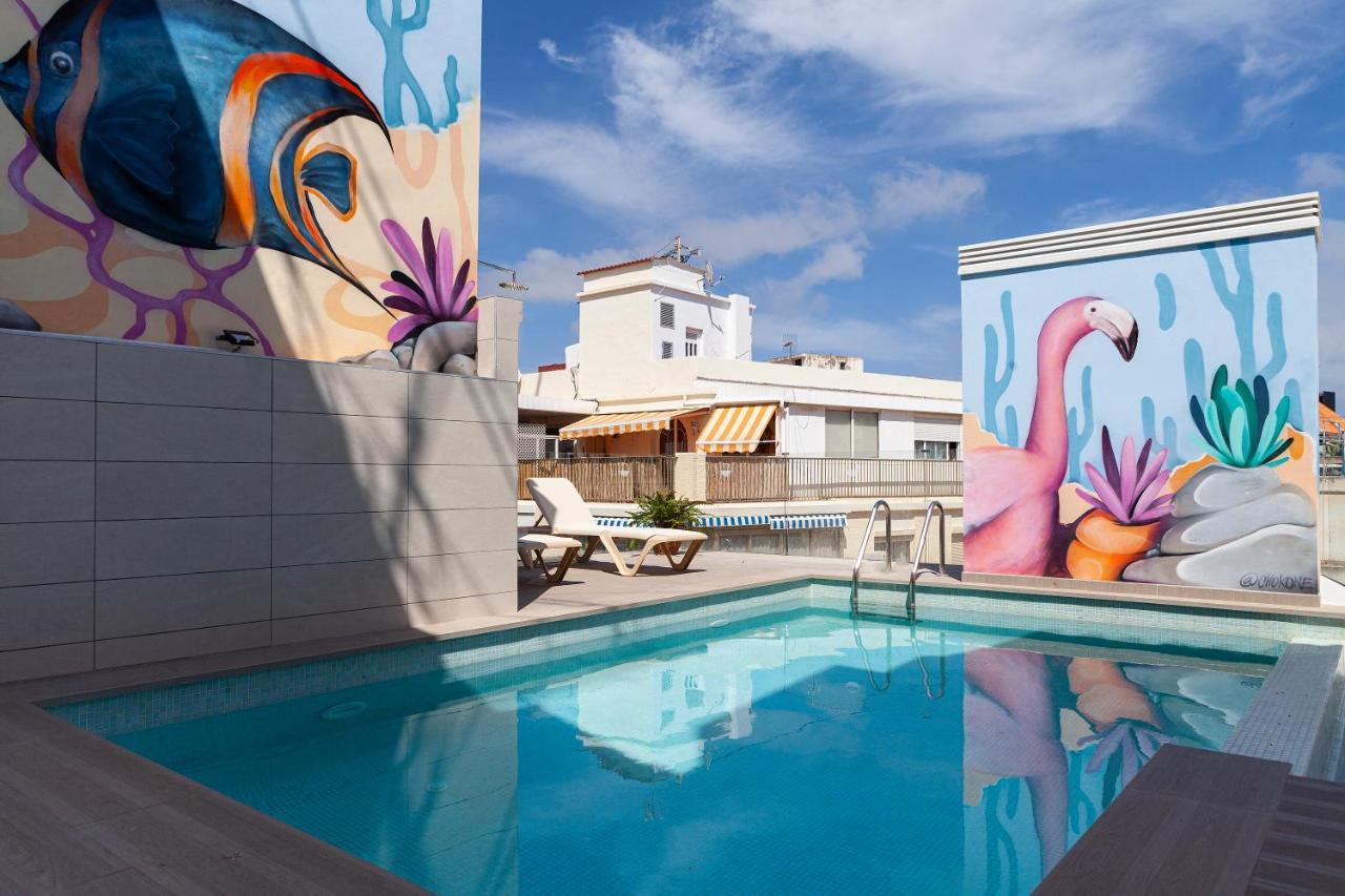 Apartamentos Mayal Con Piscina Benidorm Exterior photo
